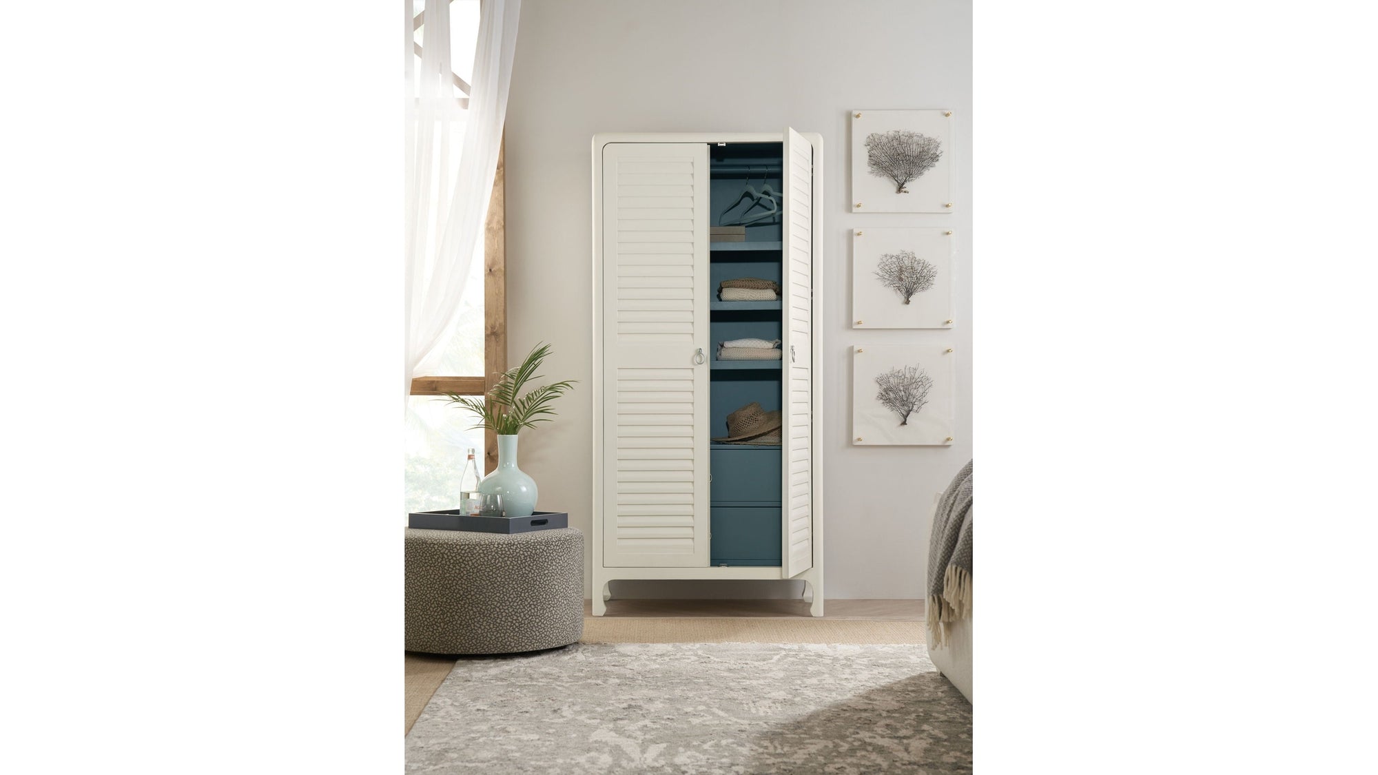 Serenity - Cape May Wardrobe - White