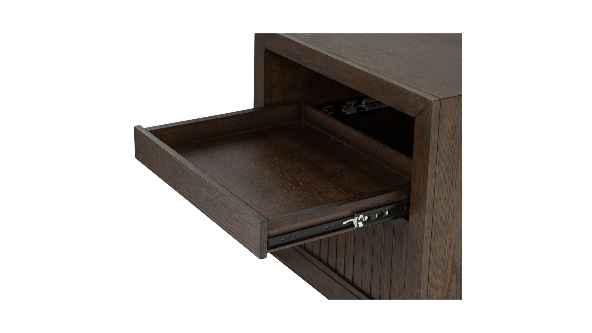 Athens - Open Nightstand - Dark Brown