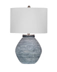 Midlands - Table Lamp - Blue / White