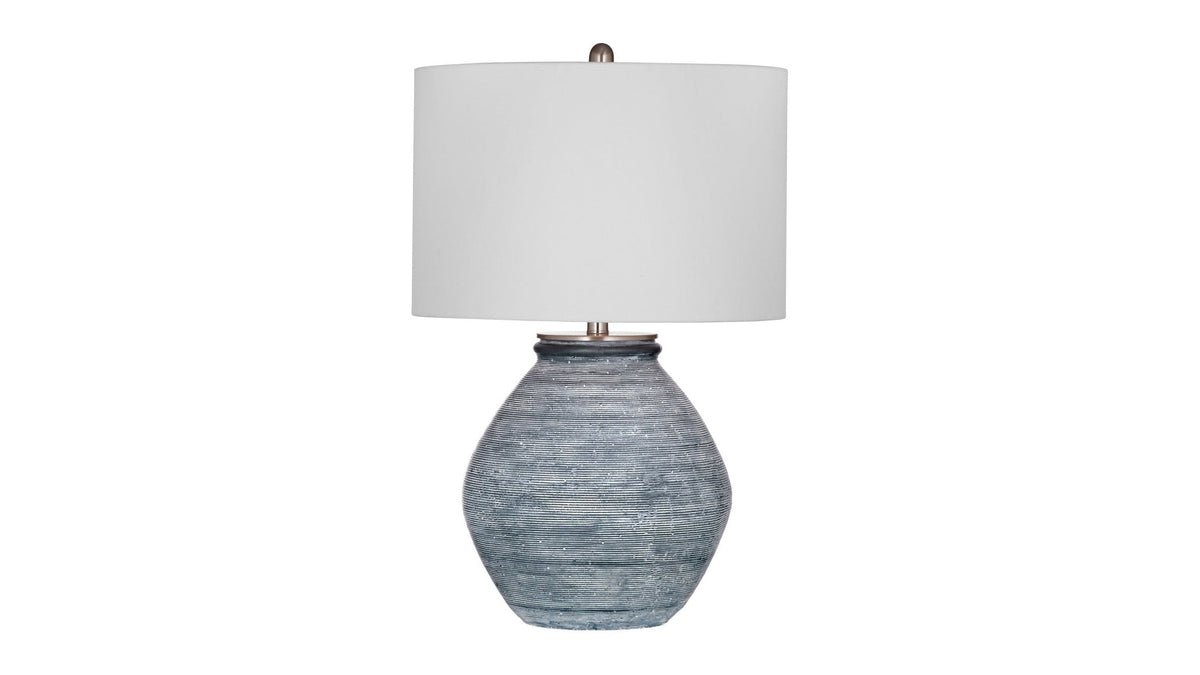 Midlands - Table Lamp - Blue / White