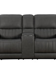 Pierce - Console Loveseat With Power Recline, Power Headrests And Power Lumber-Zero Gravity, Lumbar