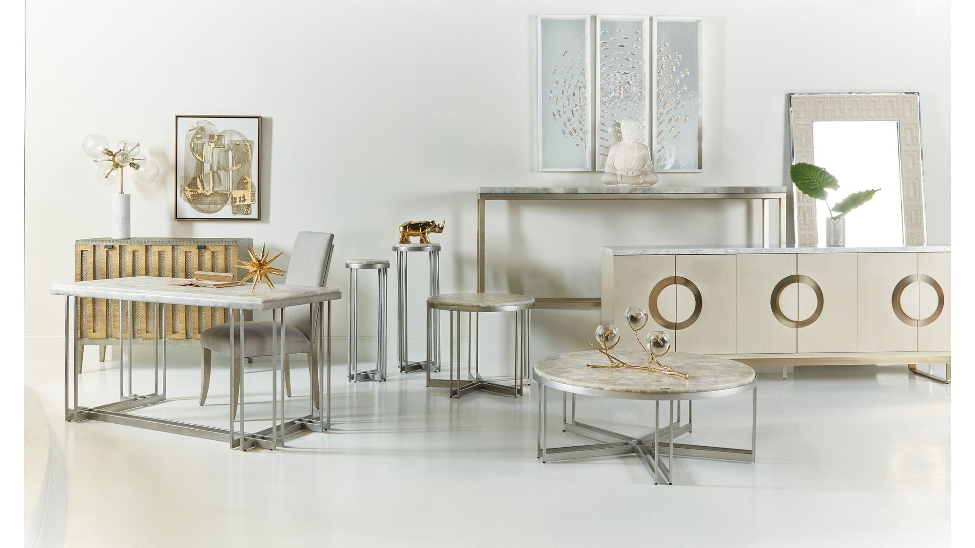 Melange - Marin Accent End Table