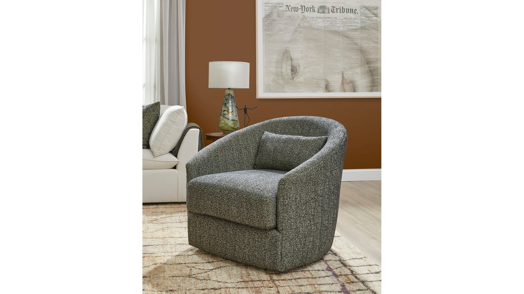 Benjamin - Fabric Swivel Chair