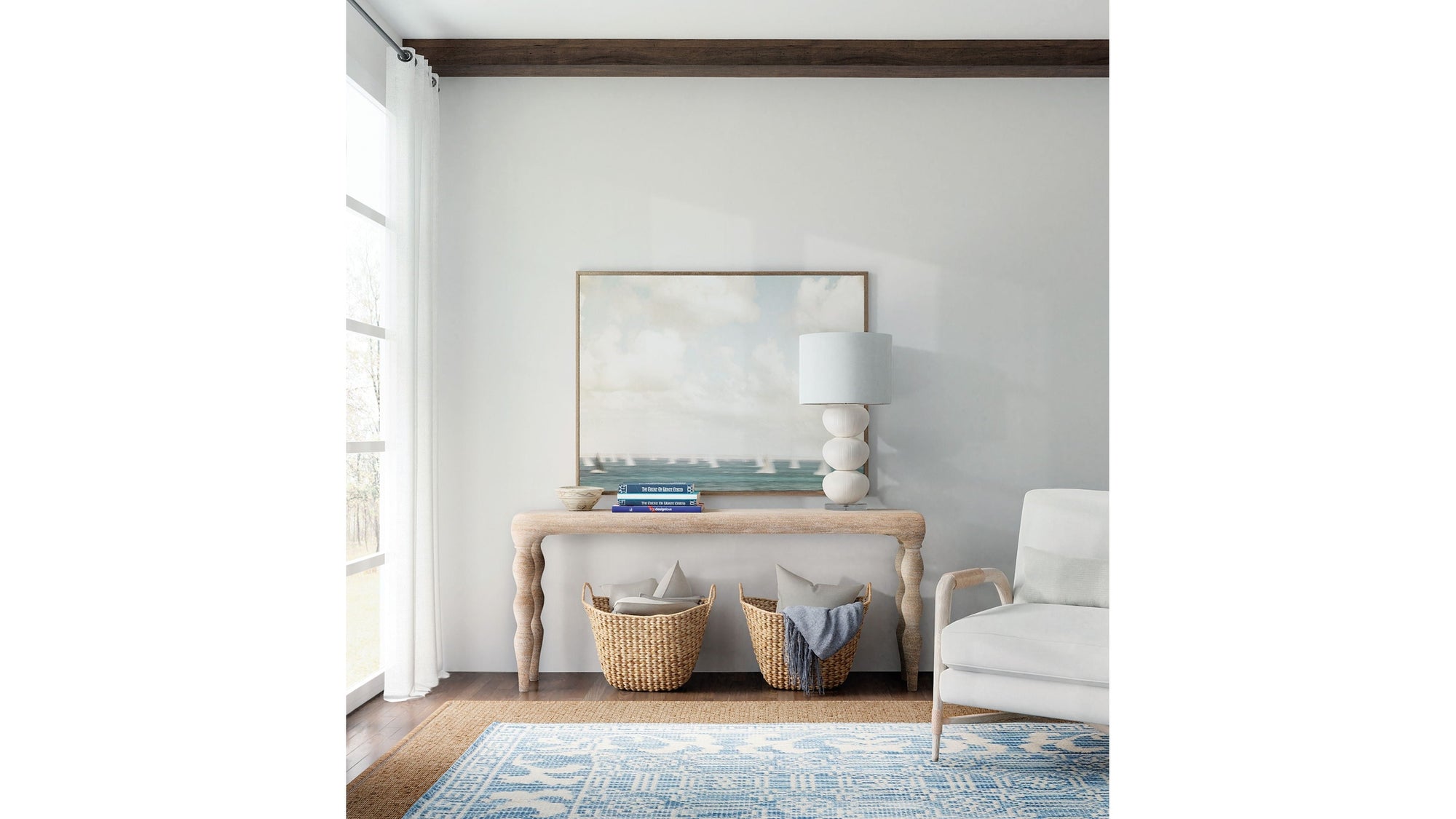 Serenity - Bahari Console Table - Beige