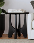 Dunnigan - Round End Table - Black