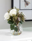 Belmonte - Floral Bouquet & Vase - Green
