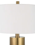 Adelia - Ivory & Brass Table Lamp
