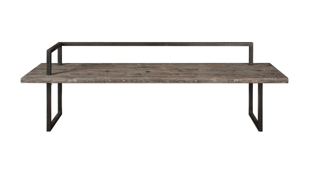Herbert - Reclaimed Wood Bench - Light Brown