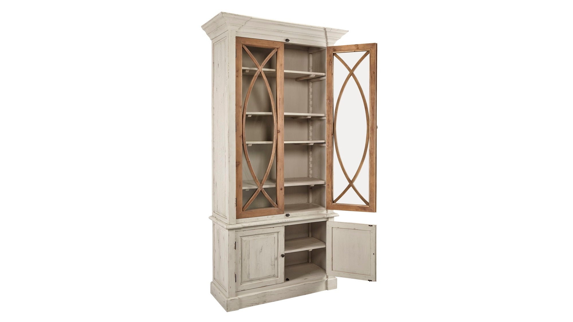 Grayson Fretwork - Cabinet - Beige