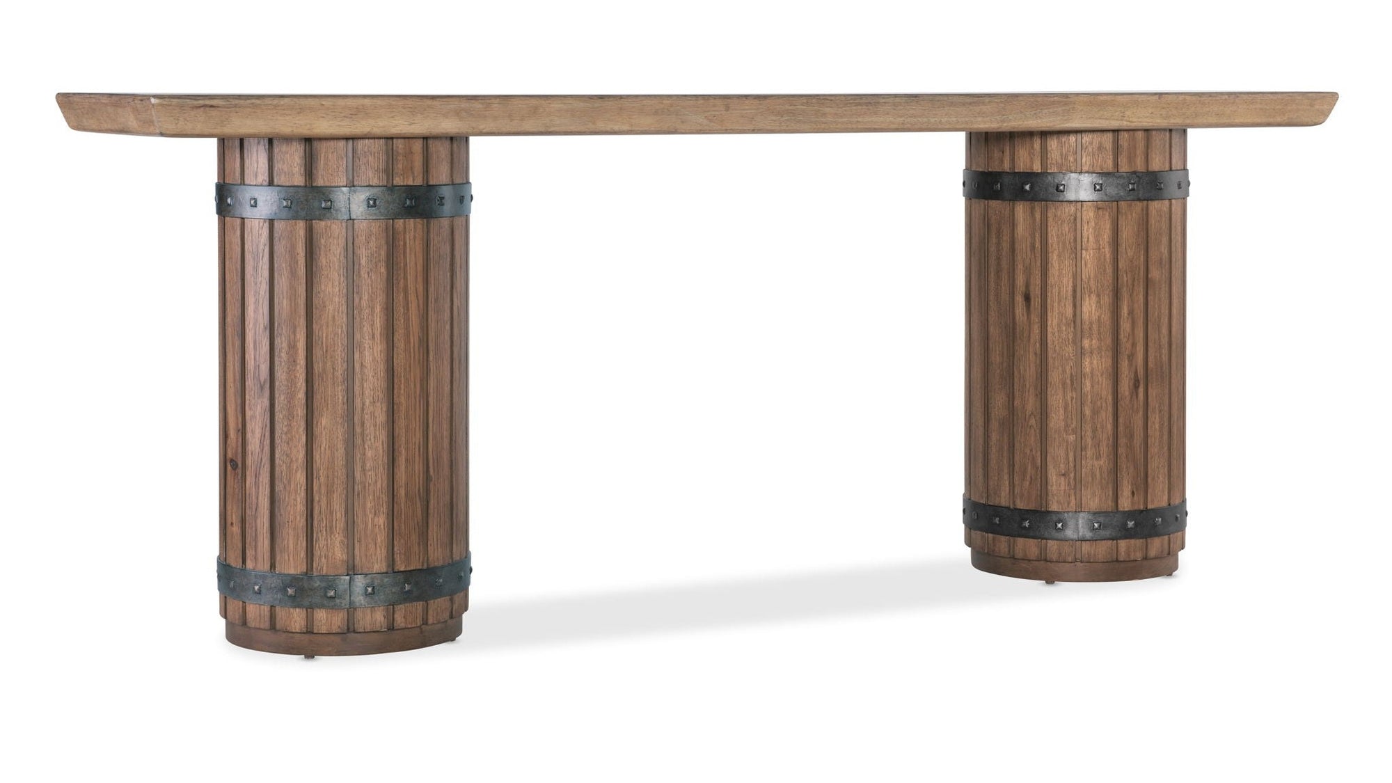 Vineyard Row - Console Table - Dark Brown