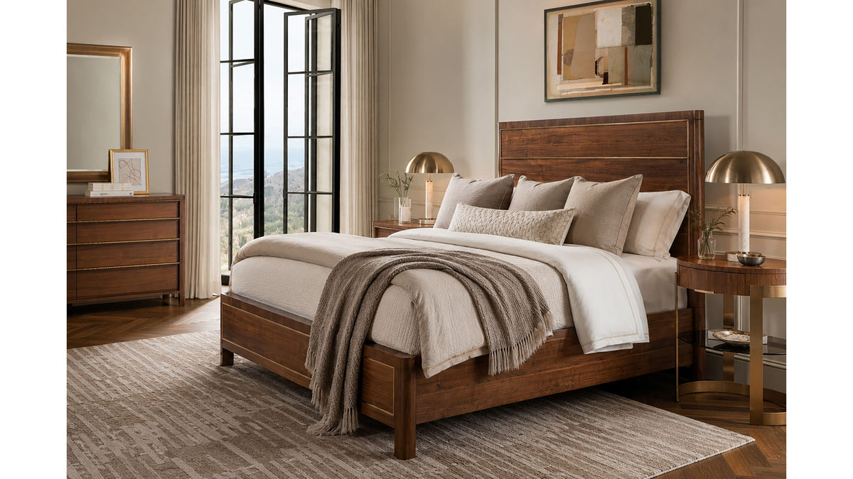 Eleana - Eight Drawer Dresser - Medium Wood