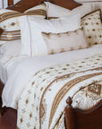 Dakota - King Reversible Quilt Set (Set of 3) - Tan