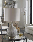 Hedera - Textured Table Lamp - Ivory