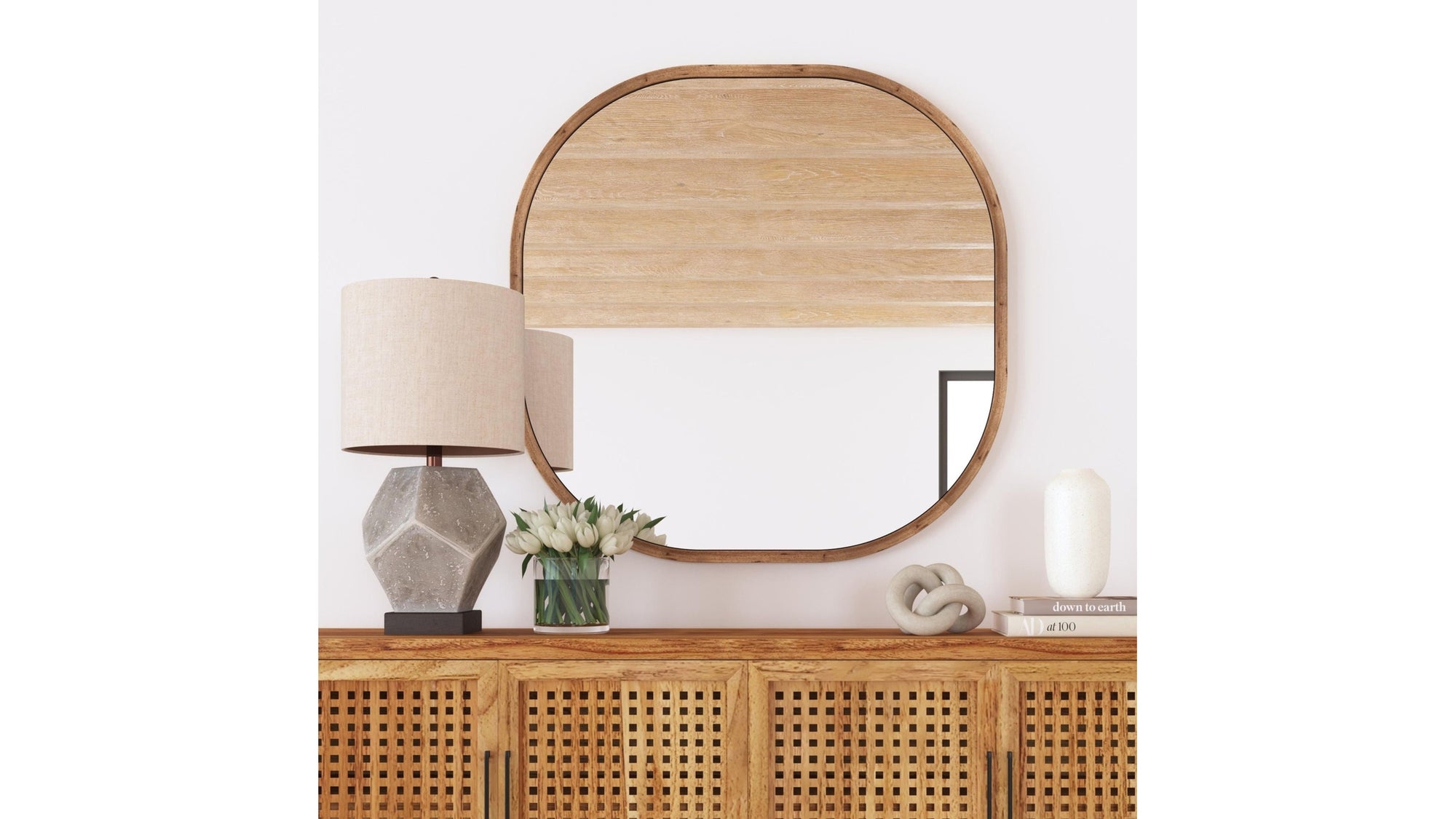 Richards - Wall Mirror - Brown