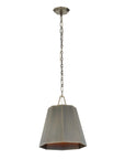 Granada - 1 Light Hexagon Pendant - Dark Gray