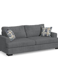 Willow - Fabric Stationary Extra Large Two-Cushion Sofa