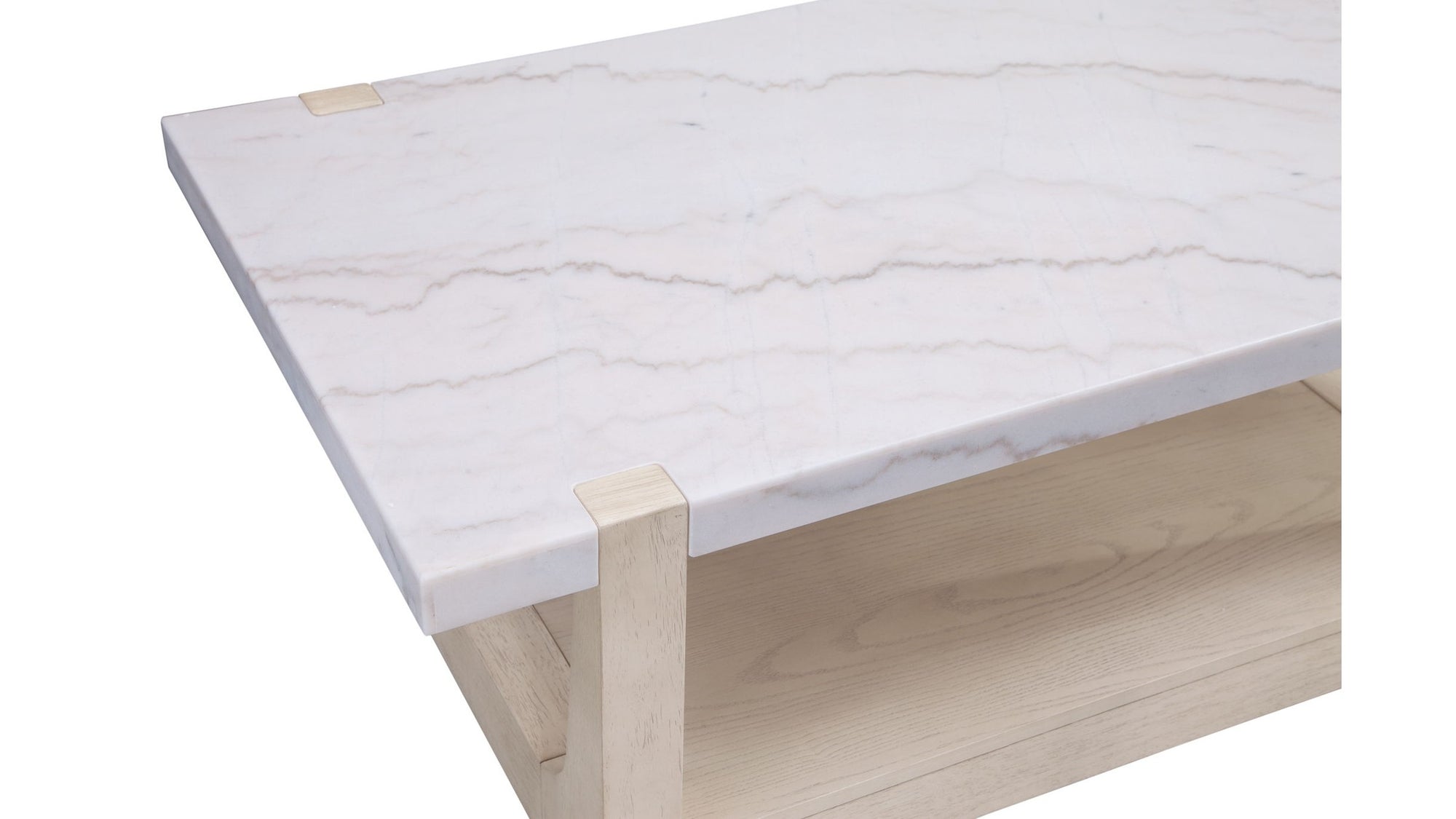 Newport - Rectangle Cocktail Table - White