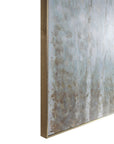 Cotton Woods - Hand Painted Canvas - Light Blue