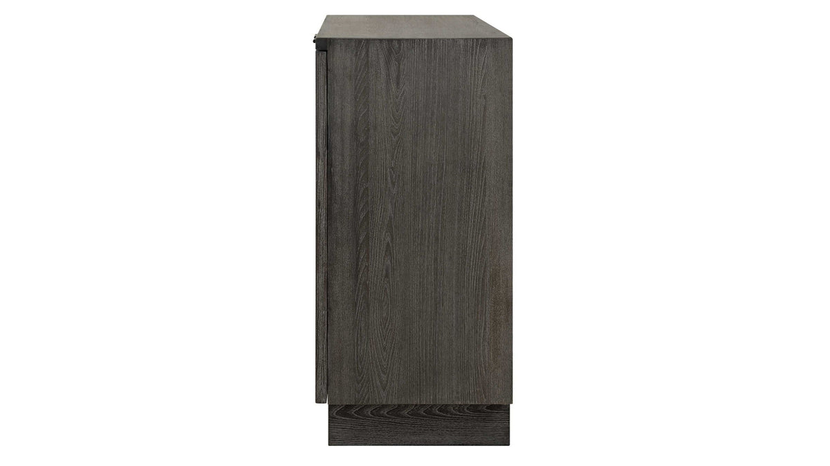 Shelby - 2 Door Ebony Stained Cabinet