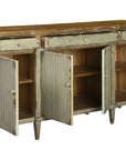 Kentwood - Sideboard - Light Brown / Green