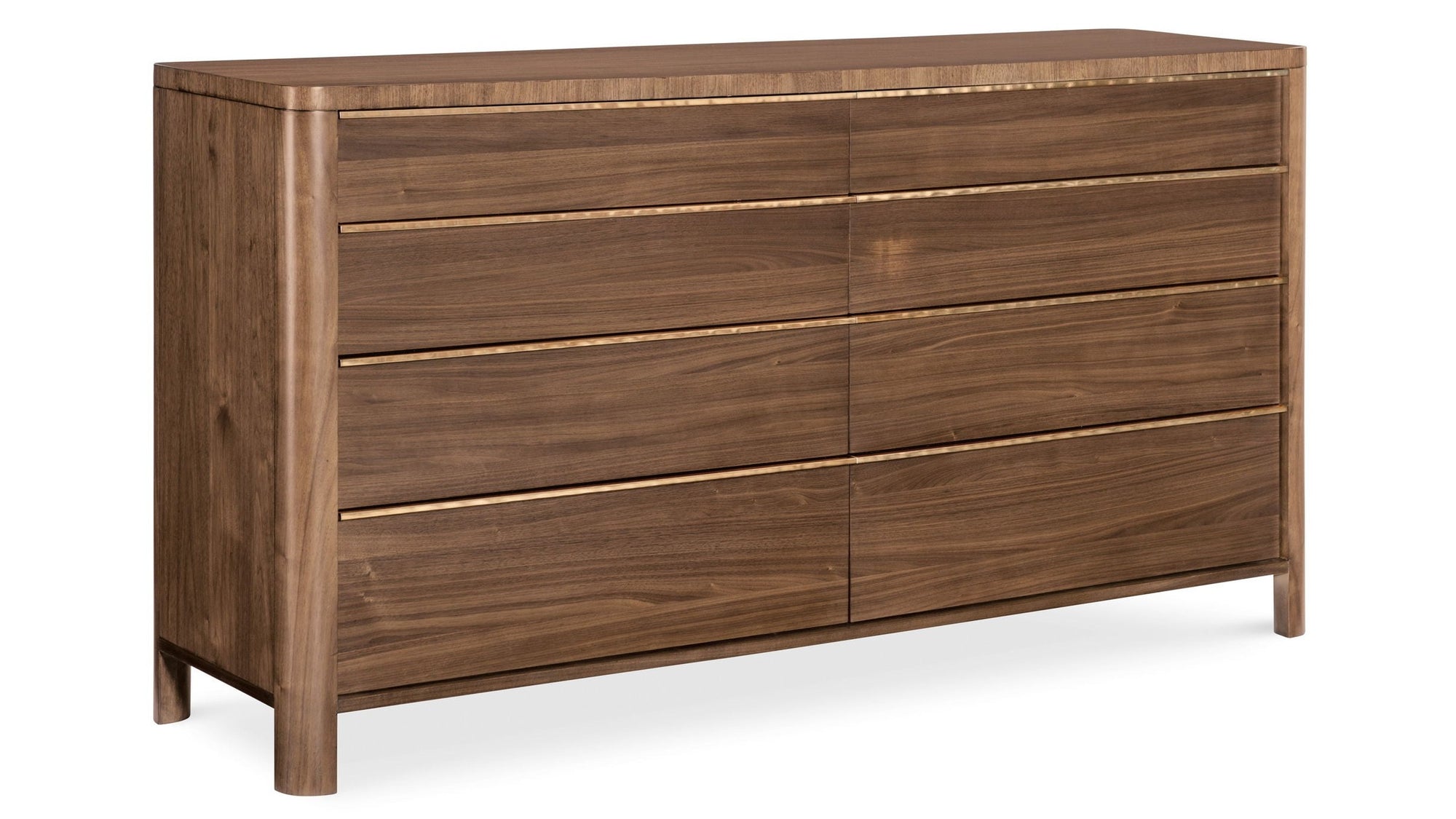 Eleana - Eight Drawer Dresser - Medium Wood