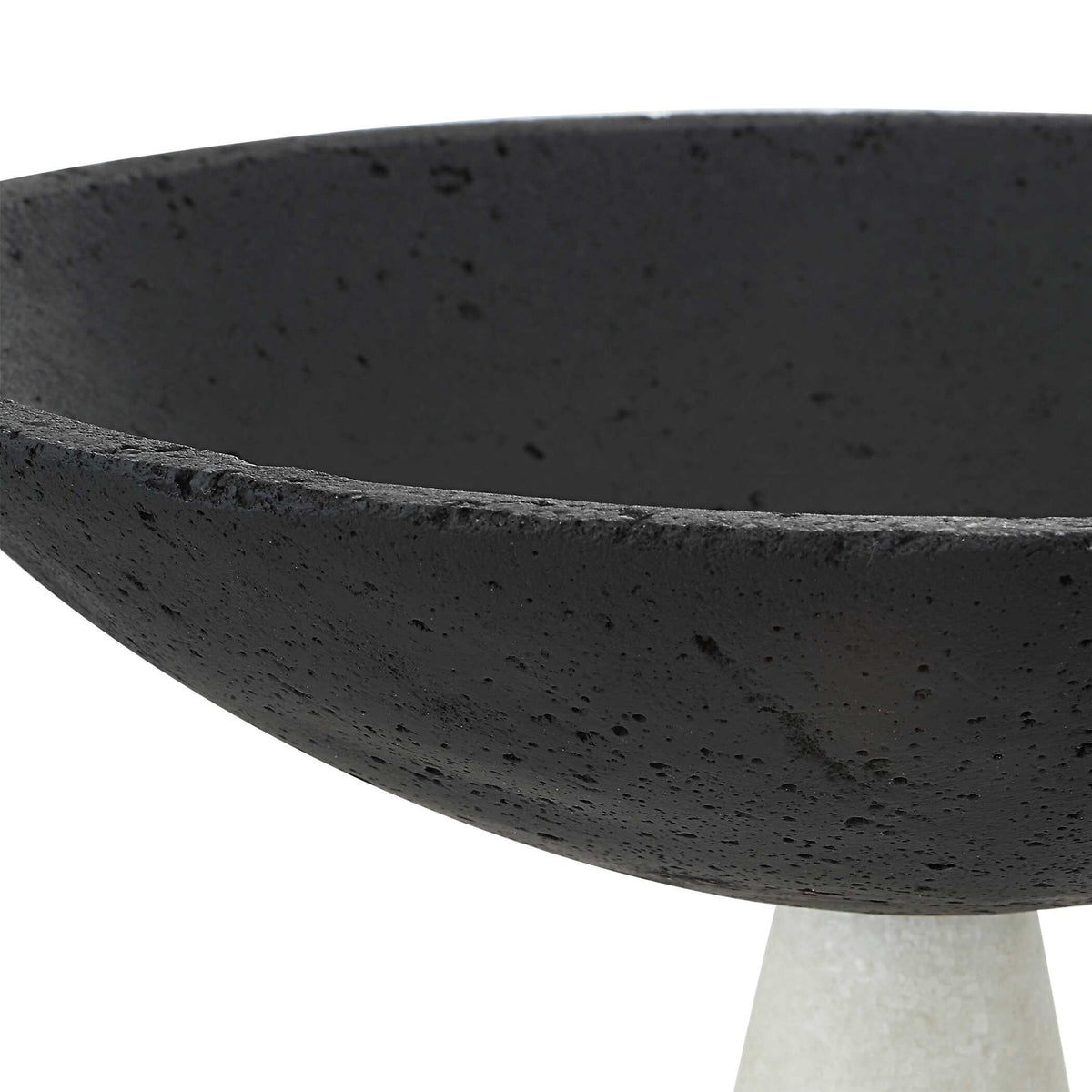 Antithesis - Marble Bowls (Set of 2) - Black &amp; White