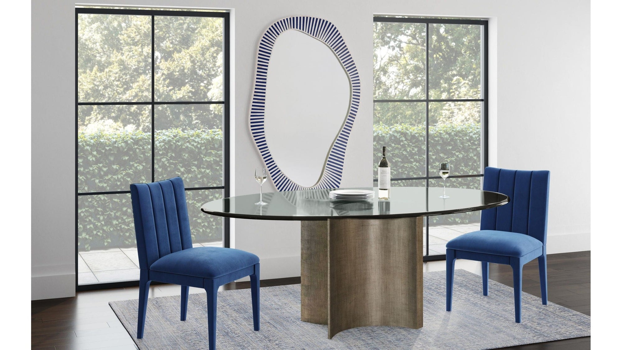 Brianne - Dining Chair - Navy