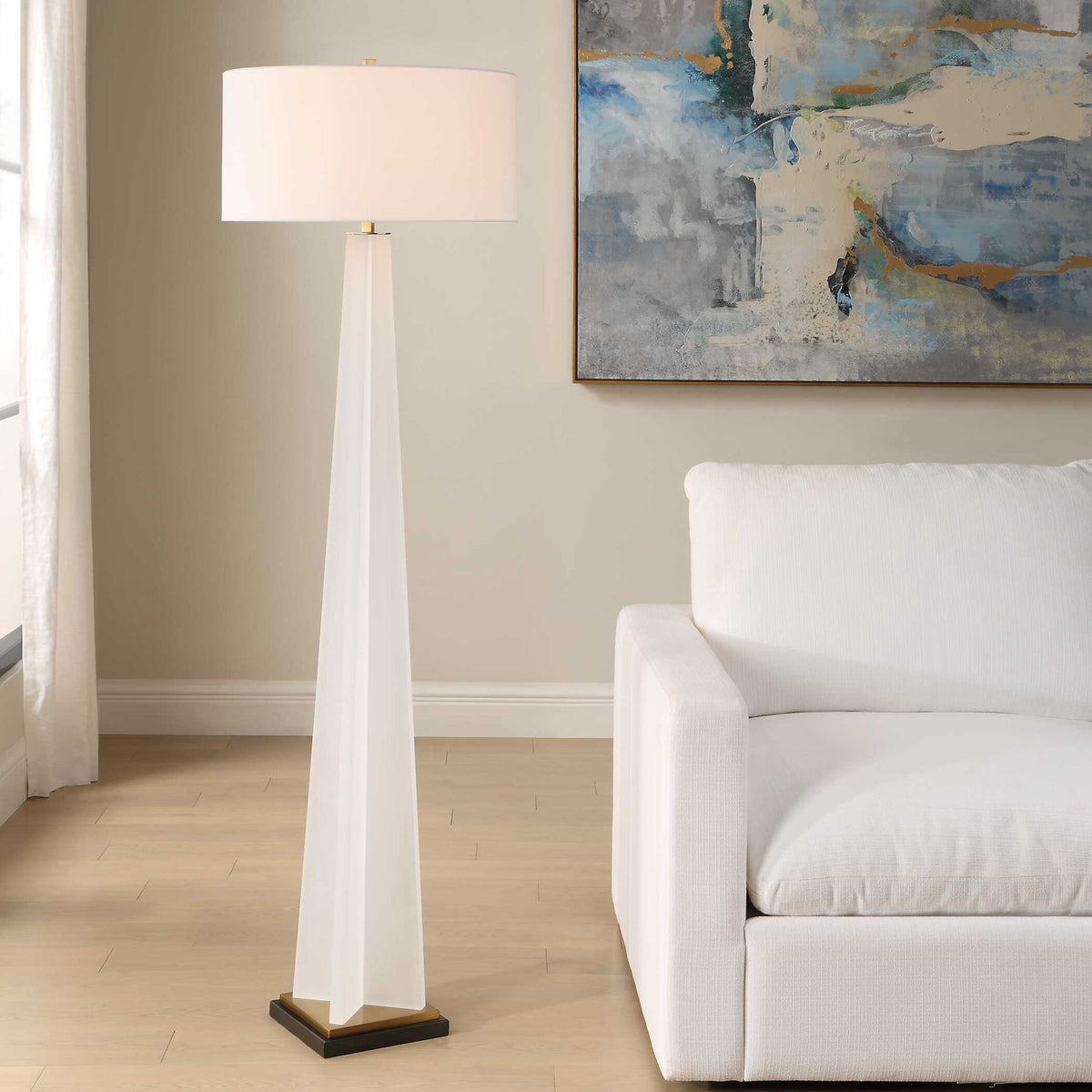Rosin - Floor Lamp - White