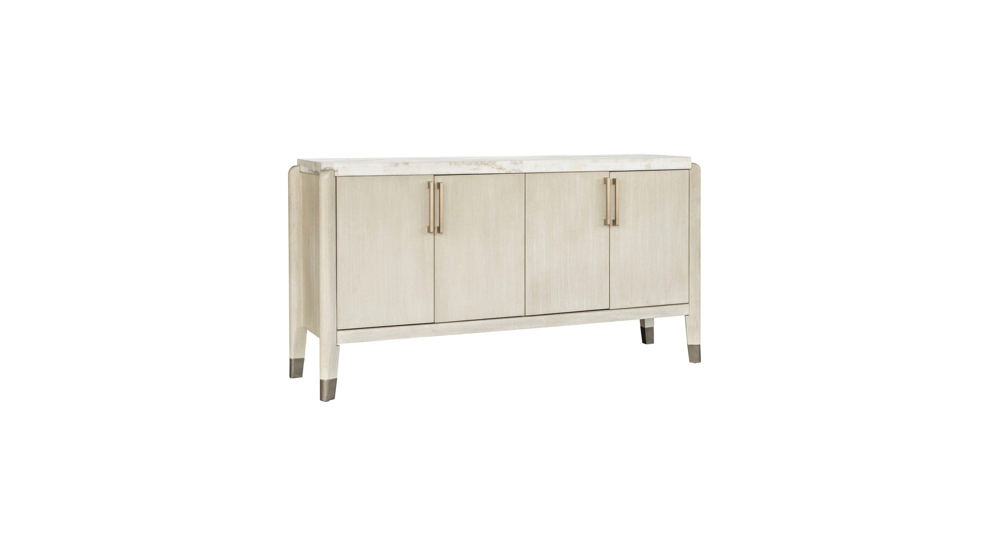 Gavin - Server - Driftwood Oak / White Marble