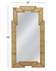 Metouro - Floor Mirror - Ant Gold Gilt
