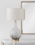 Spey - Table Lamp - White / Black / Brushed Gold