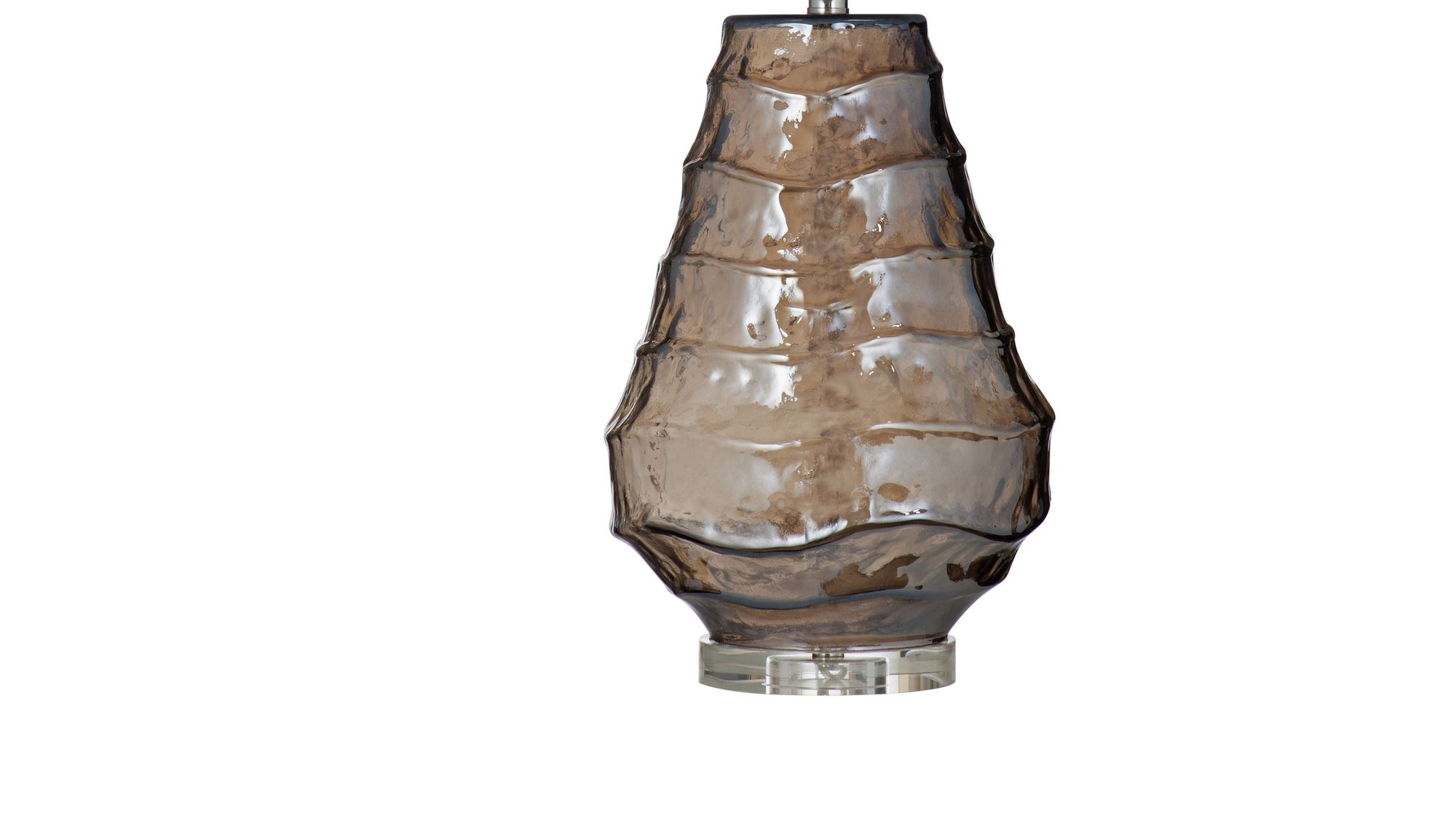 Monaco - Table Lamp - Light Brown / White