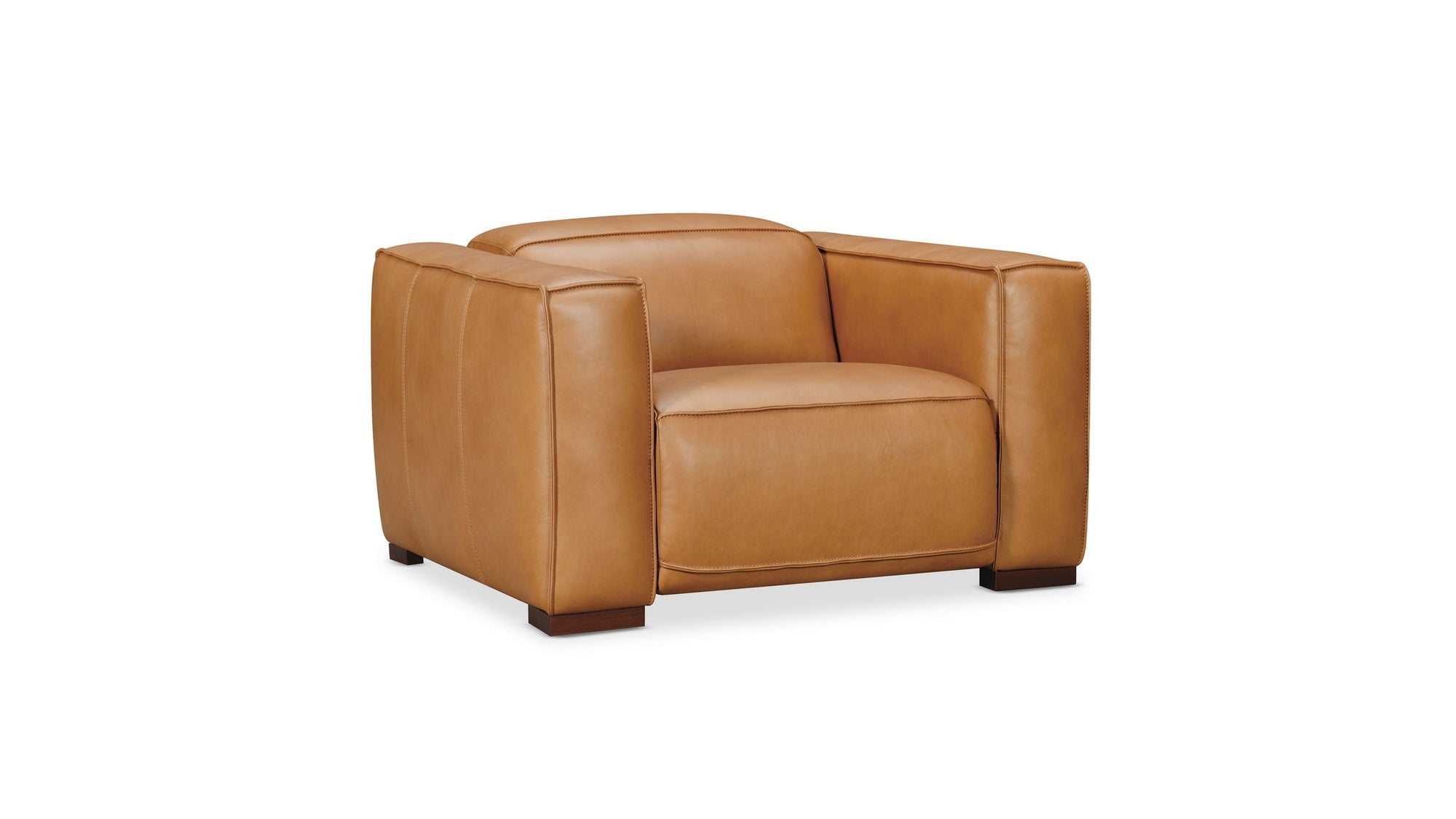MS - Fresco Power Recliner With Power Headrest - Light Brown