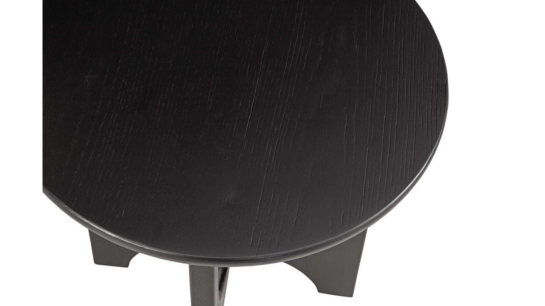 Dunnigan - Round End Table - Black