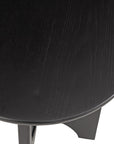 Dunnigan - Round End Table - Black