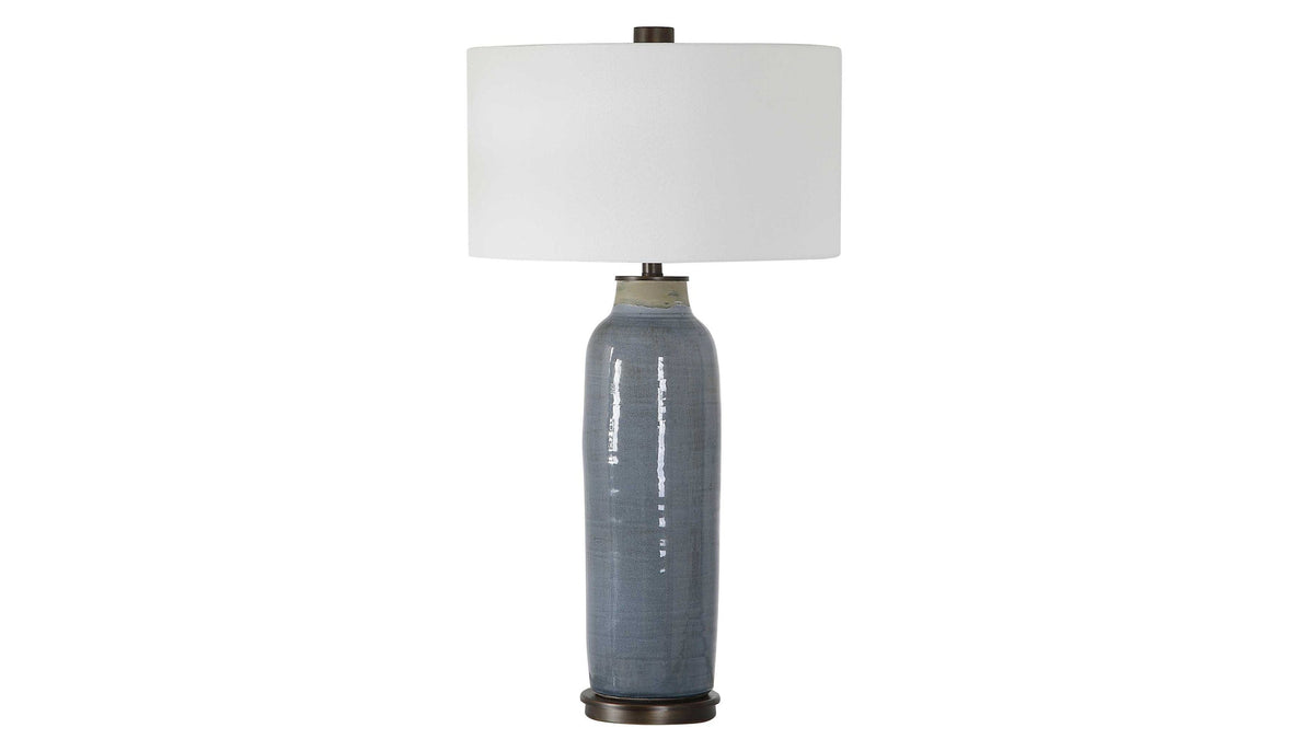 Vicente - Slate Table Lamp - Blue