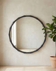 Evageline - Wall Mirror - Charcoal