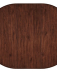 Charleston - Round Pedestal Dining Table With 1-20" leaf - Dark Brown
