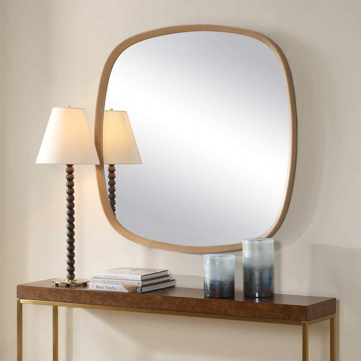 Novell - Pinewood Mirror - Woodtone