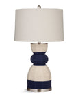 Kareen - Table Lamp - Blue / Beige