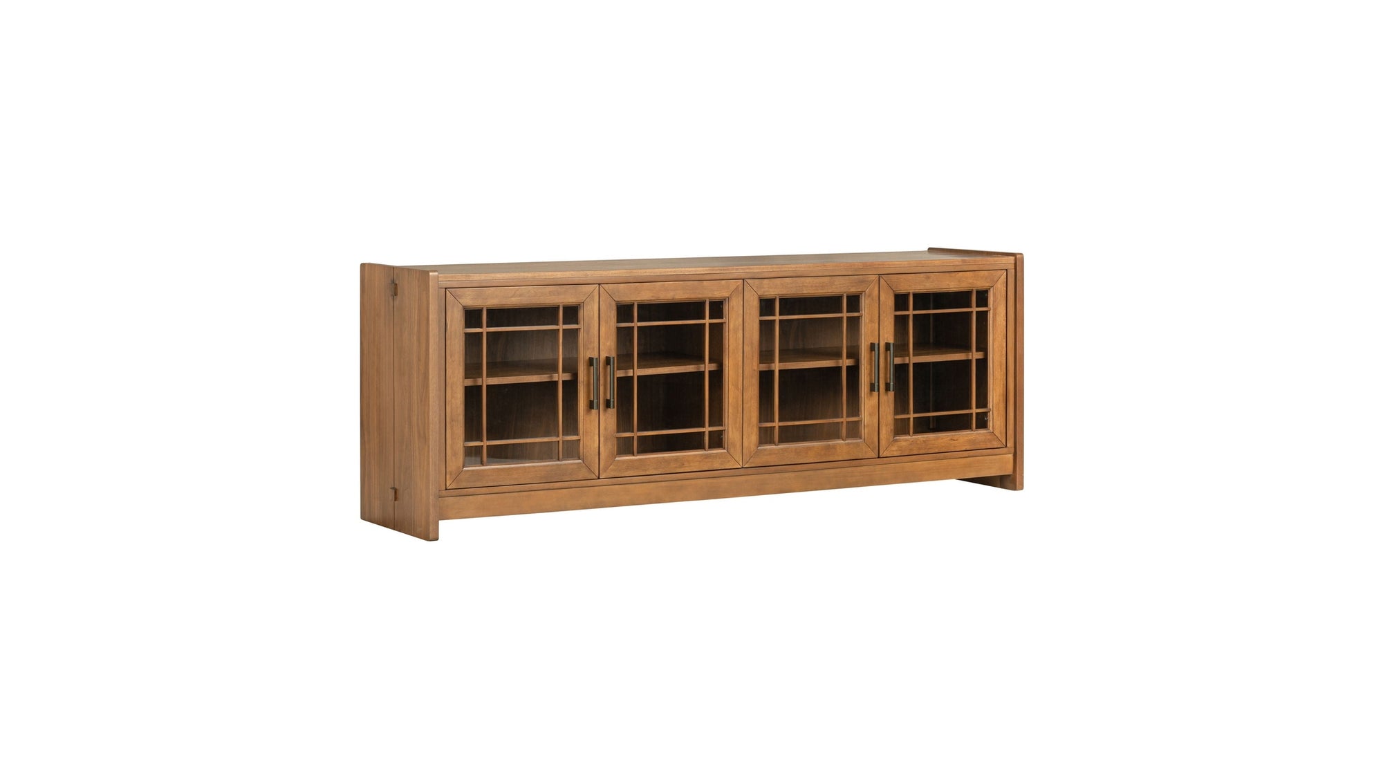 Lincoln - Entertainment Base - Warm Walnut
