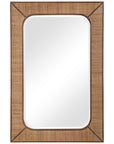 Tahiti - Rattan Mirror - Light Brown