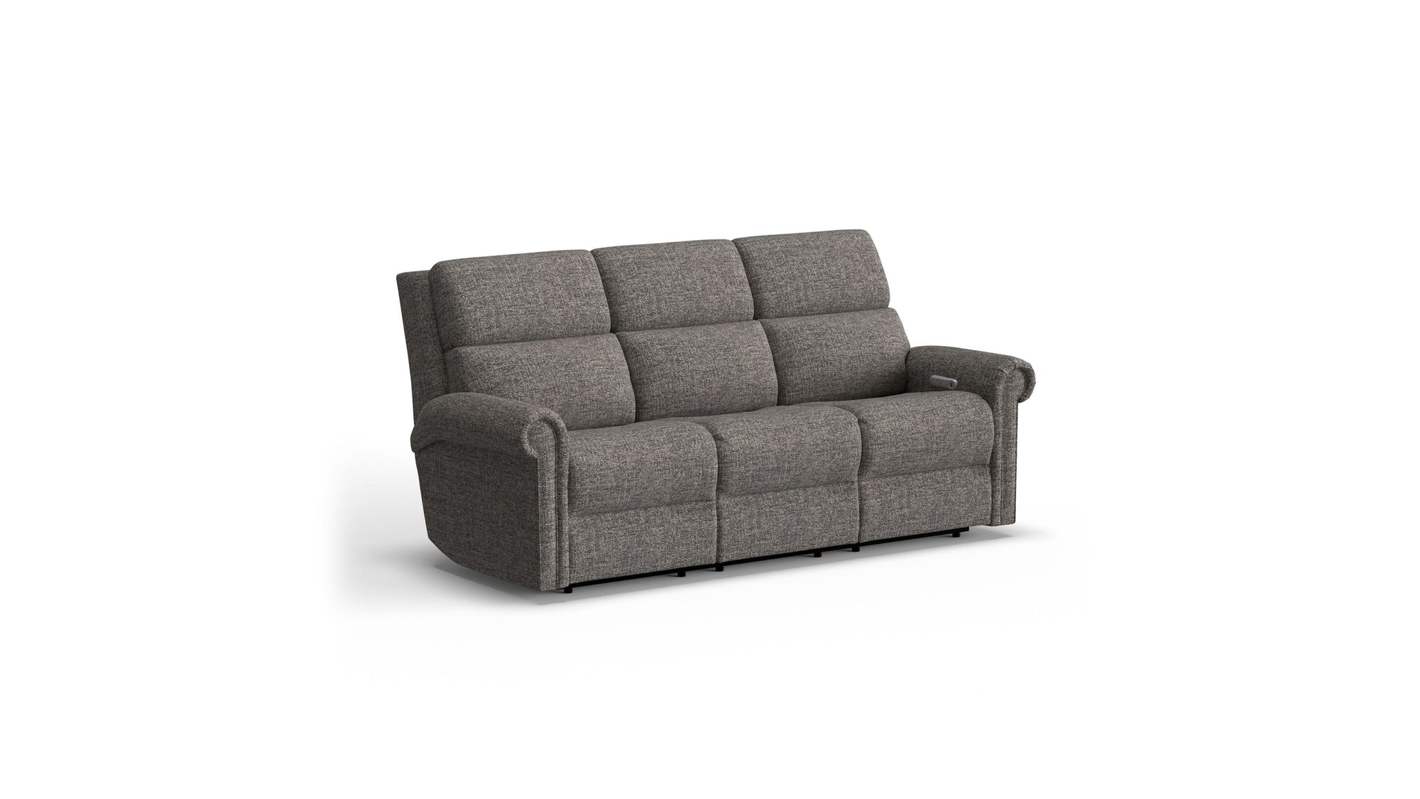 Bernard - Power Reclining Sofa With Console, Power Headrest, &amp; Lumbar