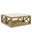 Holden - Square Coffee Table - Rustic Blonde