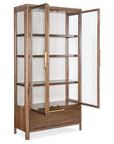 Eleana - Display Cabinet - Medium Wood