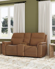 Sawyer - Power Reclining Loveseat With Console, Power Headrests, Lumbar