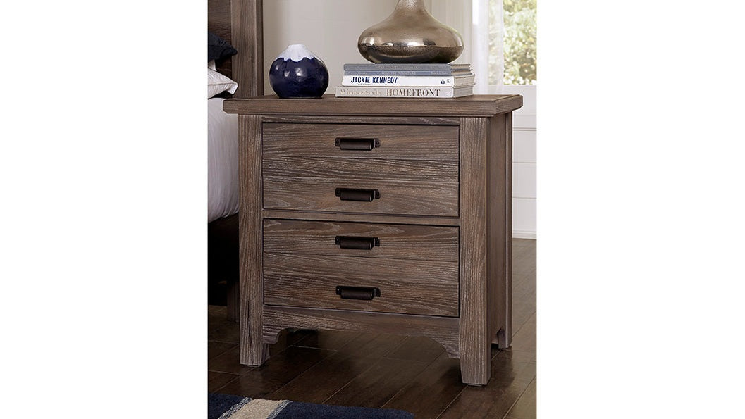 Bungalow Home 2 Drawer Nightstand