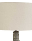 Stratum - Rustic Outdoor Table Lamp - Gray