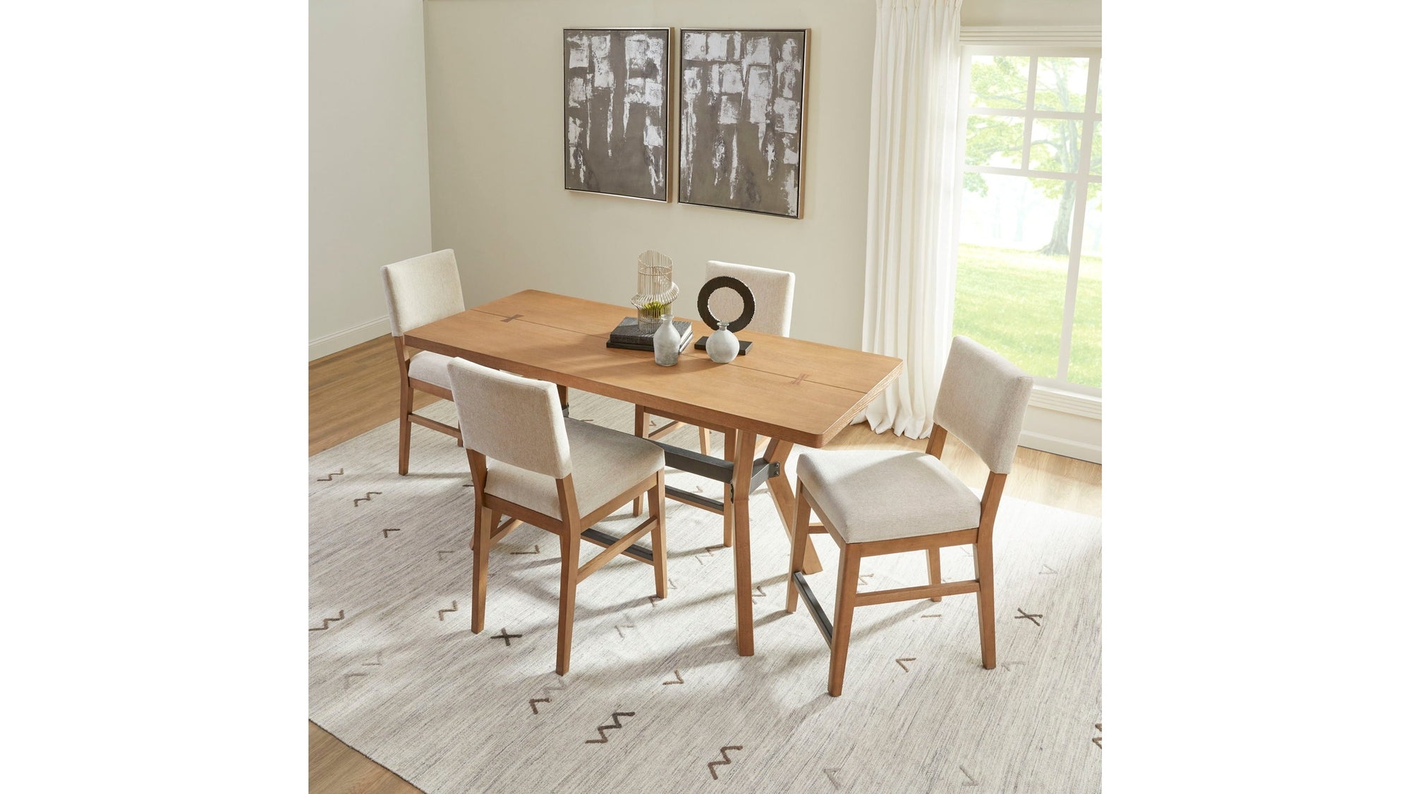 Millwork - Friendship Table - Light Brown