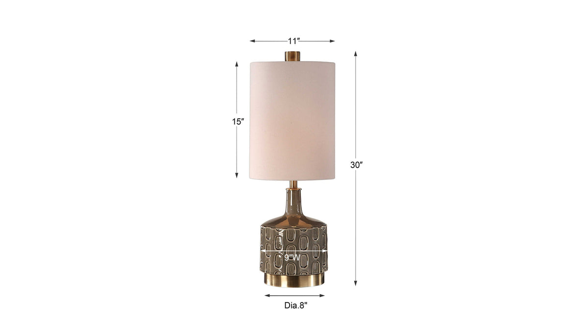 Darrin - Table Lamp - Gray